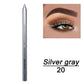 💜✨14er-Set Wimpernstifte wasserfeste farbige Gel-Liner mit metallischem & glänzendem Finish, verwischfest