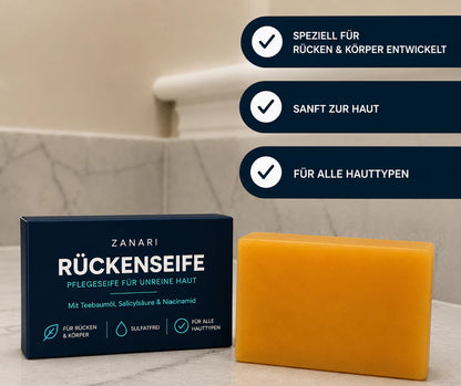 Rückenseife gegen Akne
