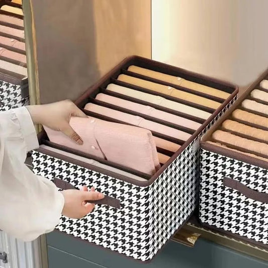 📦 KAUFE 3, ERHALTE 2 GRATIS! 🏠 Faltbare Aufbewahrungsbox für Kleidung – Platzsparend, Transparent & Stapelbar für Saisonale Organisation ✨
