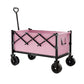 📢 50% RABATT! 🛒 Faltbarer Transportwagen mit Rädern 🌿 Stabiler Stahlrahmen & 80 kg Traglast für Garten, Camping und Strand